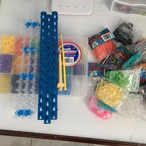 Rainbow loom lot
